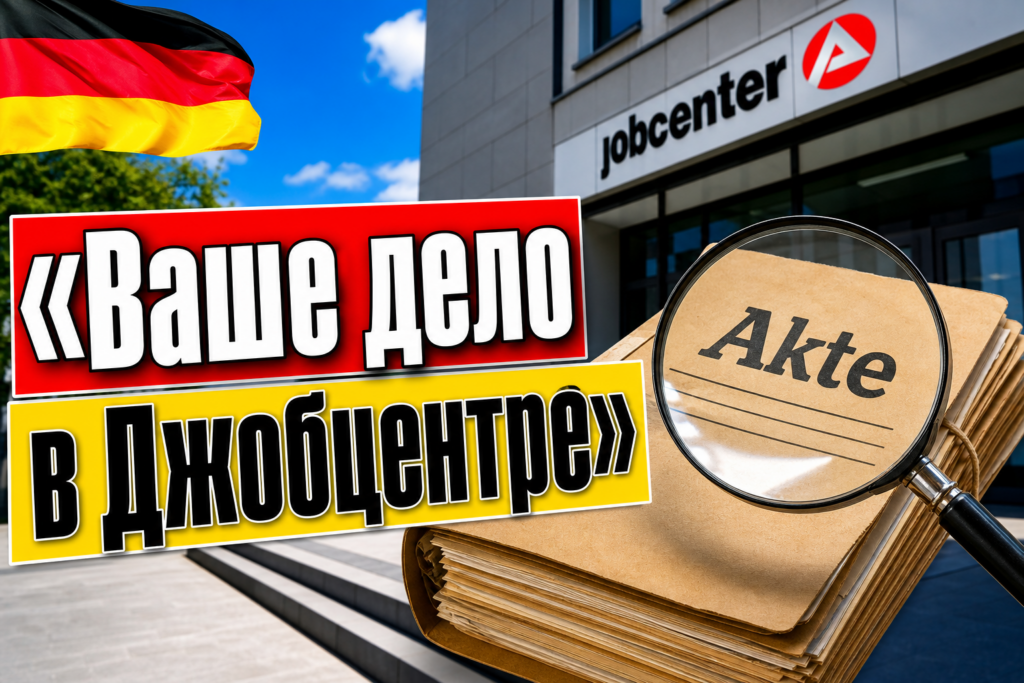 Ваше дело в Джобцентре - по закону вы можете запросить его целиком