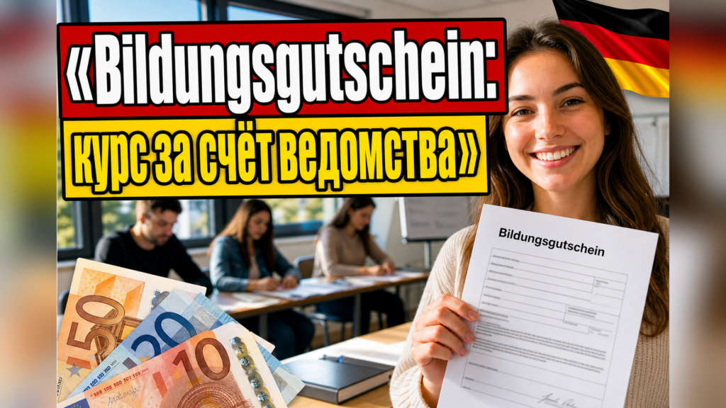Ваучер на обучение (Bildungsgutschein) - как убедить Джобцентр оплатить курс