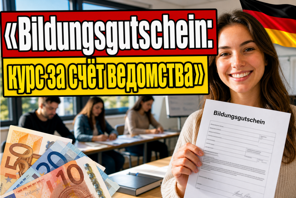 Ваучер на обучение (Bildungsgutschein) - как заставить Джобцентр оплатить курс