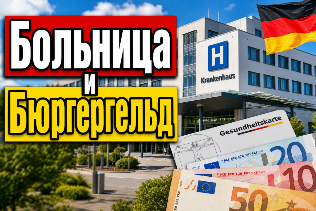 Попали в больницу - что будет с Бюргергельд