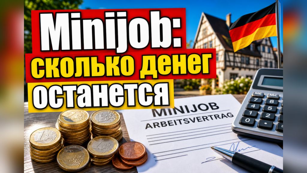 Формула Джобцентра: сколько денег останется, если выйти на подработку (Minijob и Freibeträge)