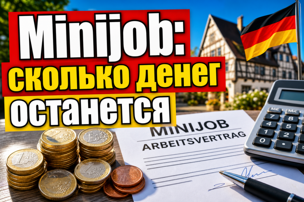 Формула Джобцентра: сколько денег останется, если выйти на подработку (Minijob и Freibeträge)