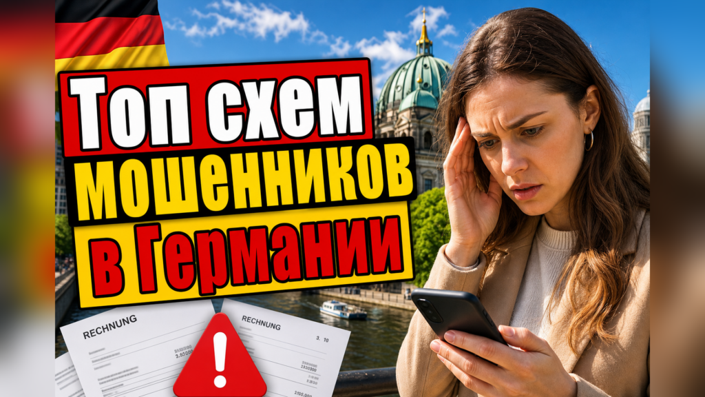 Топ схем мошенников в Германии: Abofalle, фейковые штрафы и письма от «адвокатов»