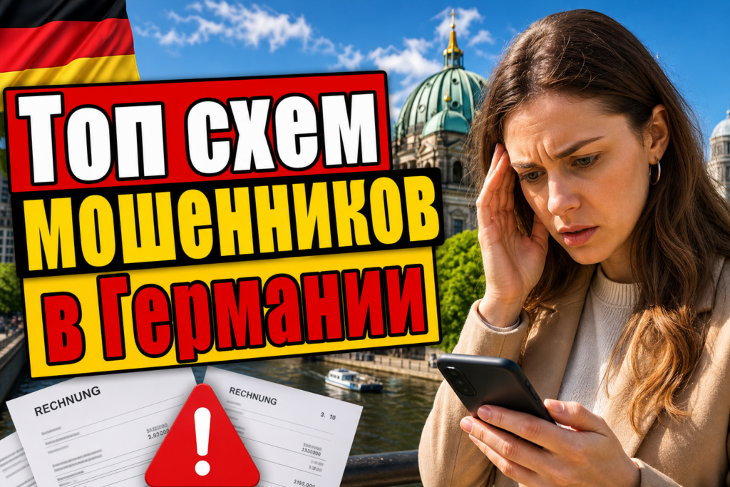 Топ схем мошенников в Германии: Abofalle, фейковые штрафы и письма от «адвокатов»