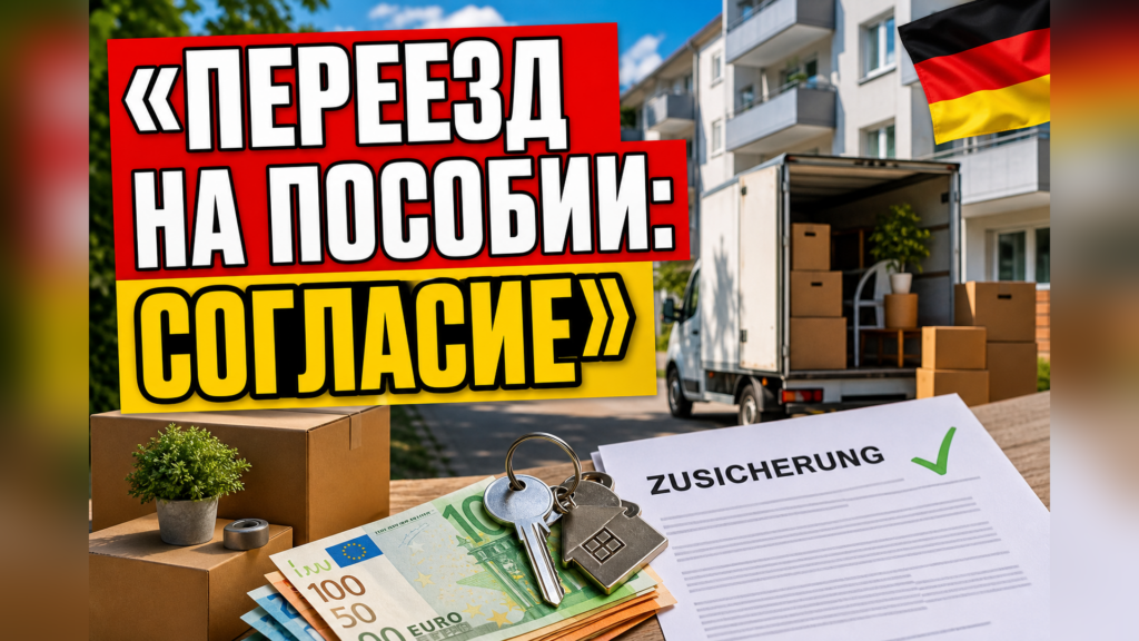 Переезд на пособии - согласие Джобцентра, залог и двойная аренда