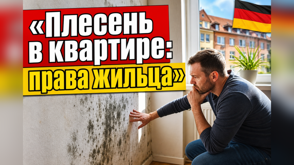 Холод и плесень в квартире - как заставить владельца сделать ремонт (Mängelanzeige и Mietminderung)