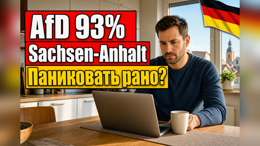 AfD победит в Саксонии-Анхальт — что это значит для вас?