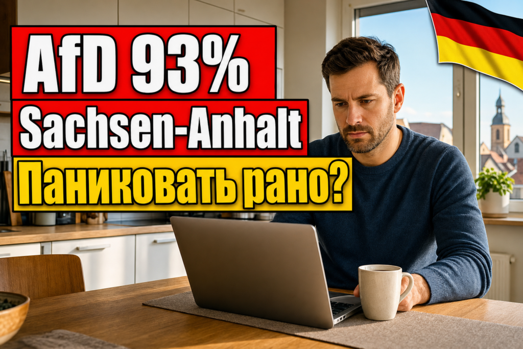 AfD победит в Саксонии-Анхальт — что это значит для вас?