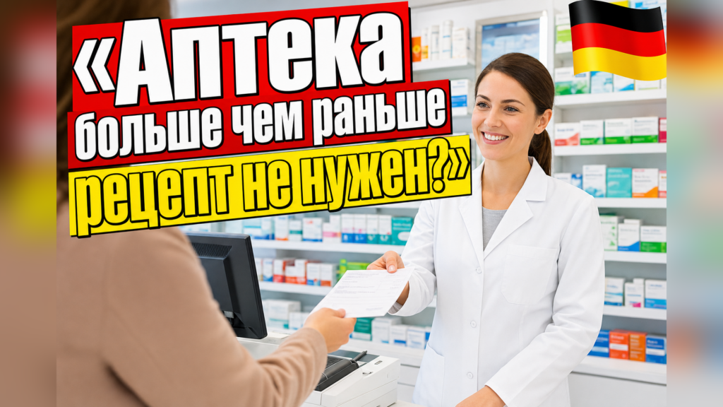 Что меняется в аптеках Германии после реформы 2025?