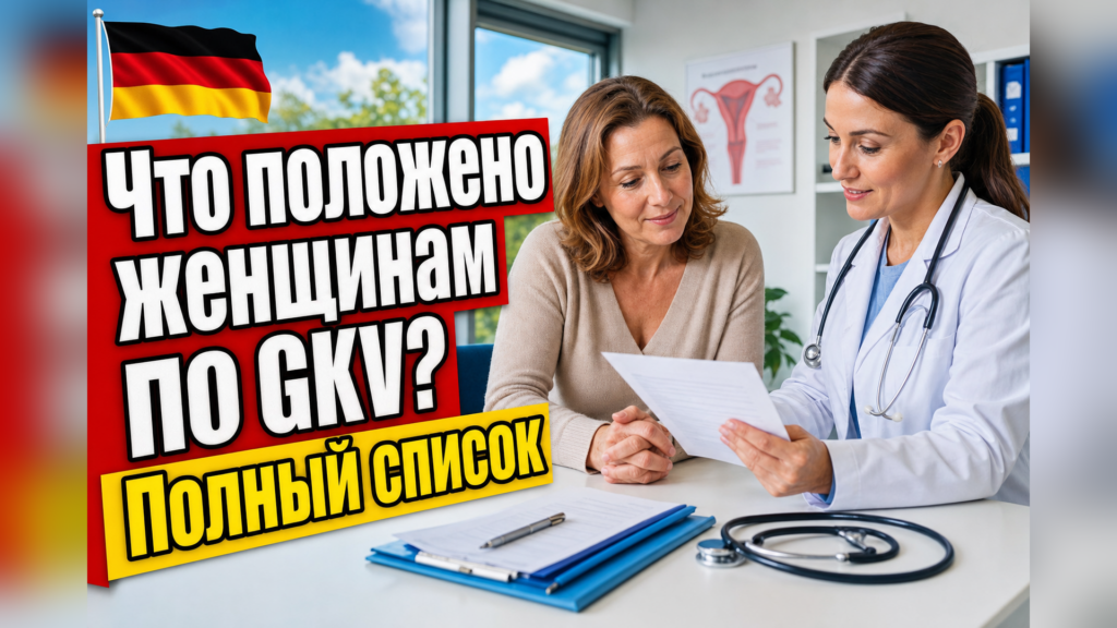 Бесплатные осмотры для женщин в Германии: что положено и когда?