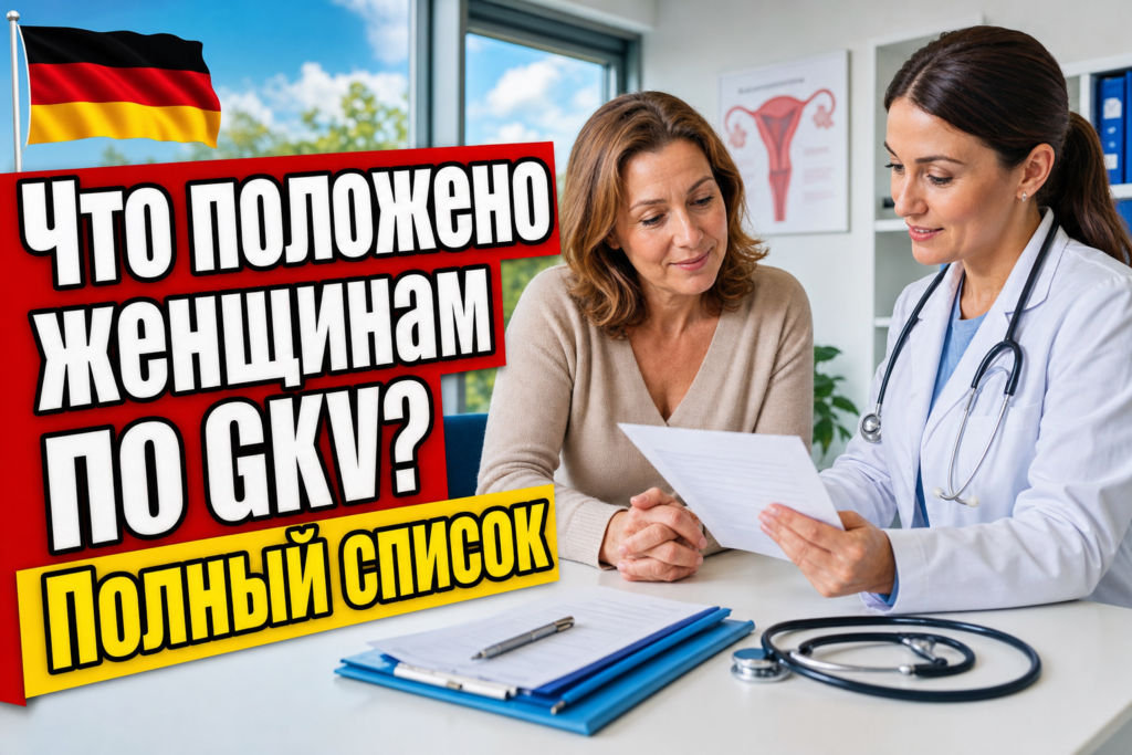 Бесплатные осмотры для женщин в Германии: что положено и когда?