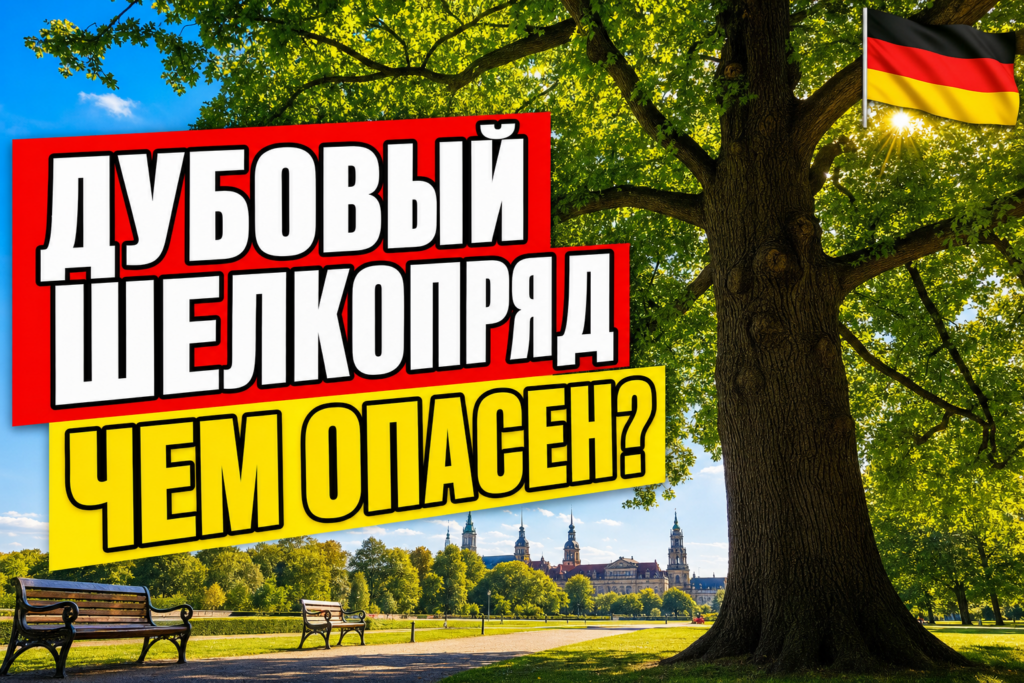 Eichenprozessionsspinner: почему детей не выпускают на улицу?