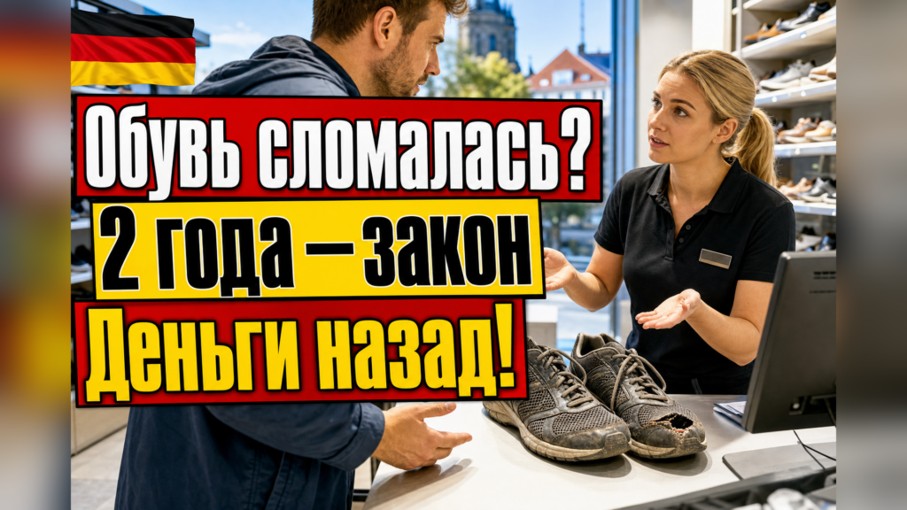 Гарантия на обувь в Германии: 2 года — как это работает?
