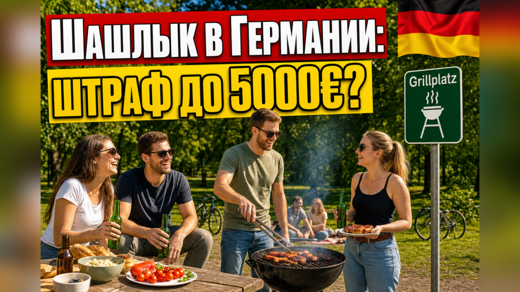 Где жарить шашлык в Германии, чтобы не получить штраф?