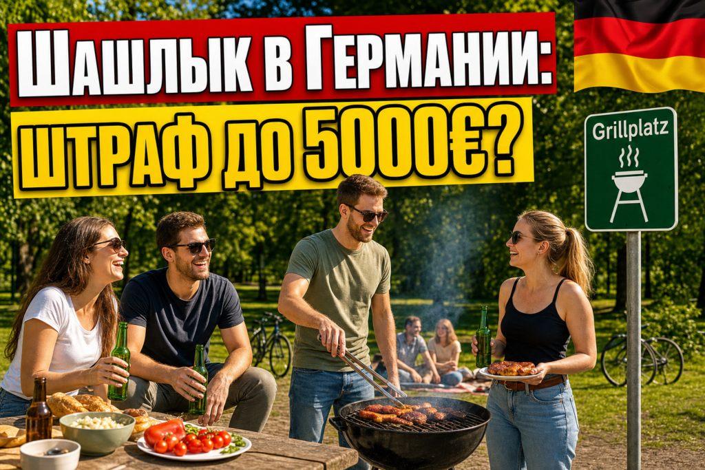 Где жарить шашлык в Германии, чтобы не получить штраф?