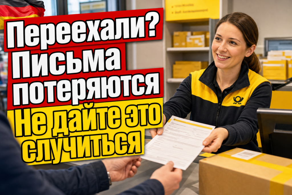 Nachsendeservice: как не потерять письма после переезда?