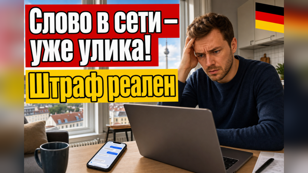 Оскорбление в интернете в Германии: чем это грозит?