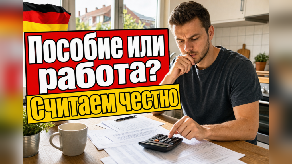 Пособие или работа в Германии: что выгоднее?