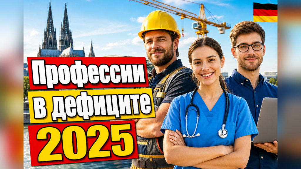 Какие профессии в дефиците в Германии в 2025 году?