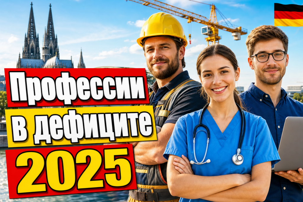 Какие профессии в дефиците в Германии в 2025 году?