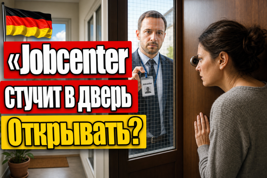 Пришли с проверкой из Jobcenter: что делать у двери?