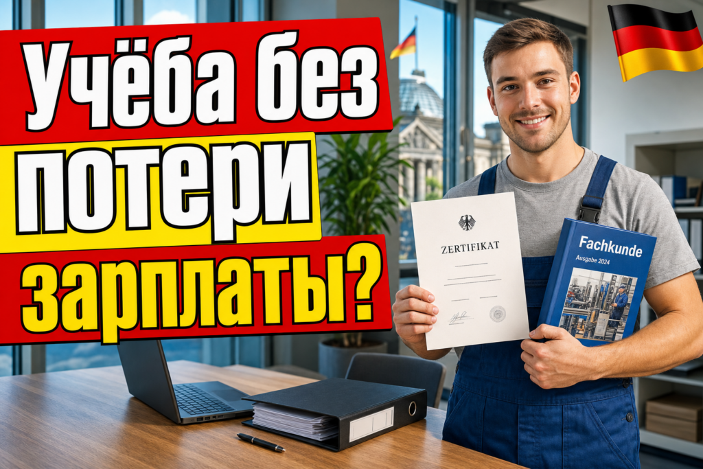 Qualifizierungschancengesetz: государство платит за учёбу?