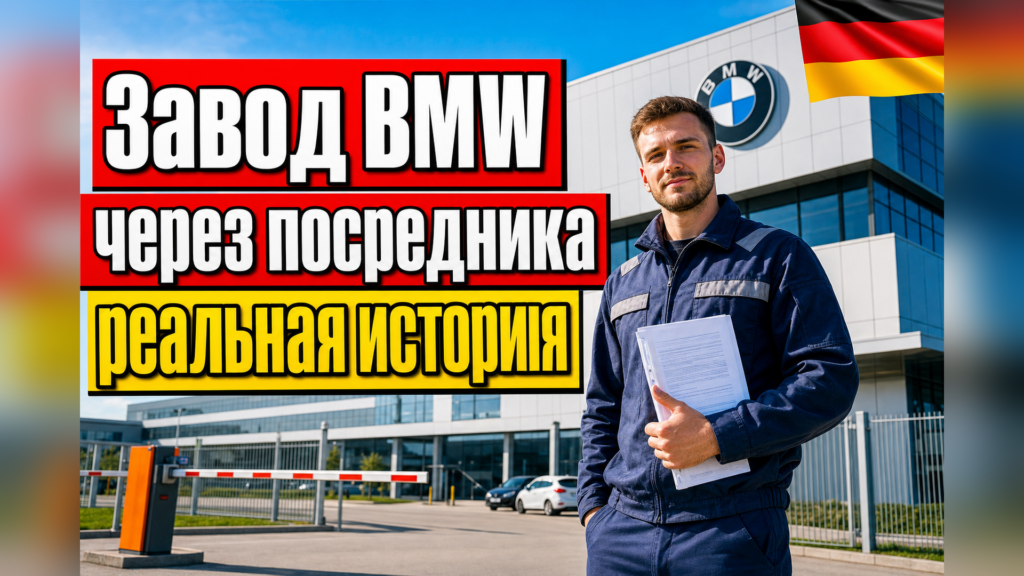 Как устроиться на завод BMW через Zeitarbeit?