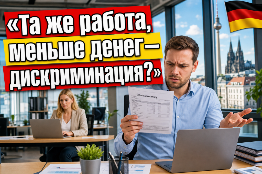 Меньше платят, чем коллеге — это дискриминация?