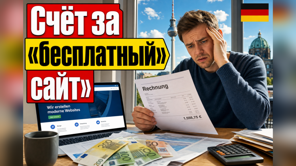 Пришёл счёт за «бесплатный» сайт — нужно ли платить?