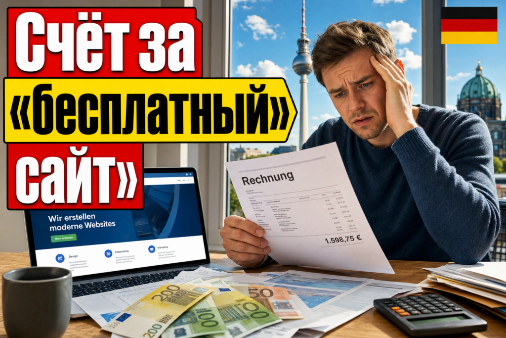 Пришёл счёт за «бесплатный» сайт — нужно ли платить?