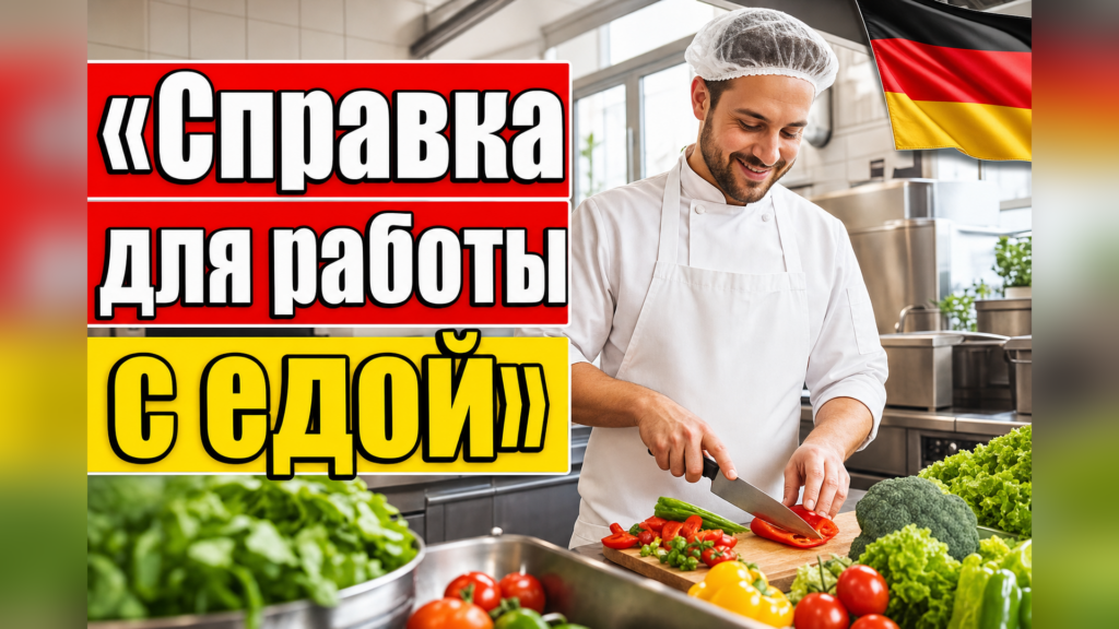 Bescheinigung nach §43 IfSG: как получить справку для работы с едой?