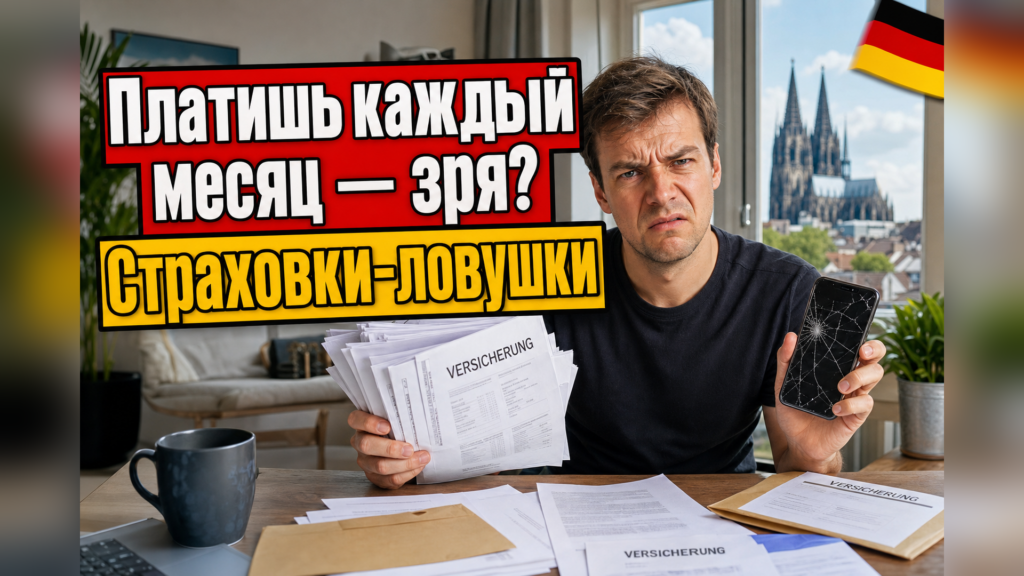 За какие страховки в Германии вы платите зря?