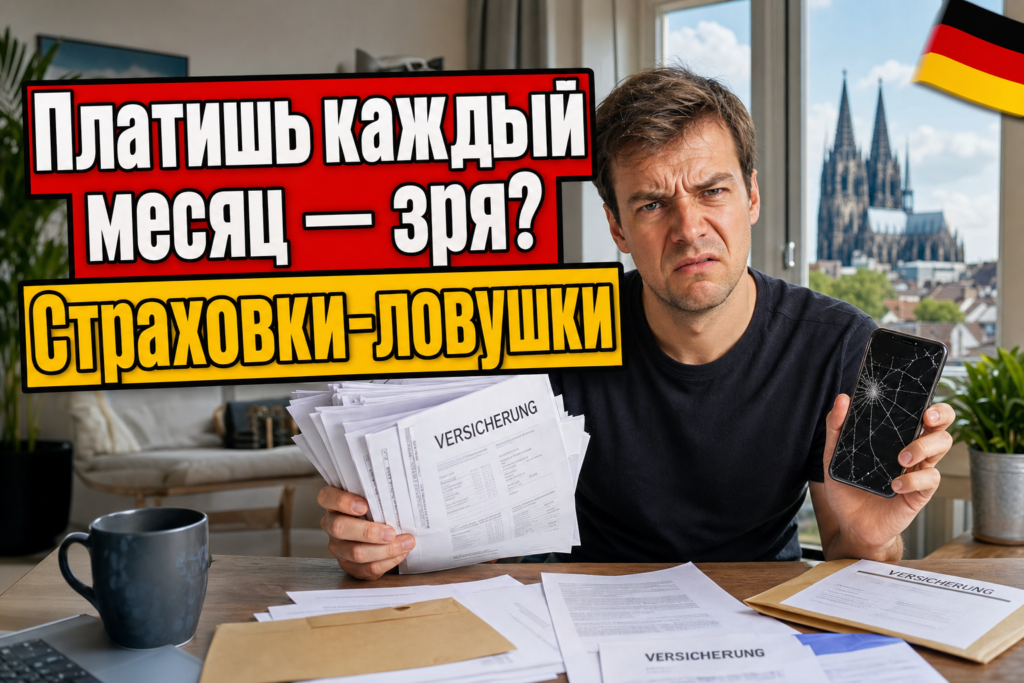 За какие страховки в Германии вы платите зря?