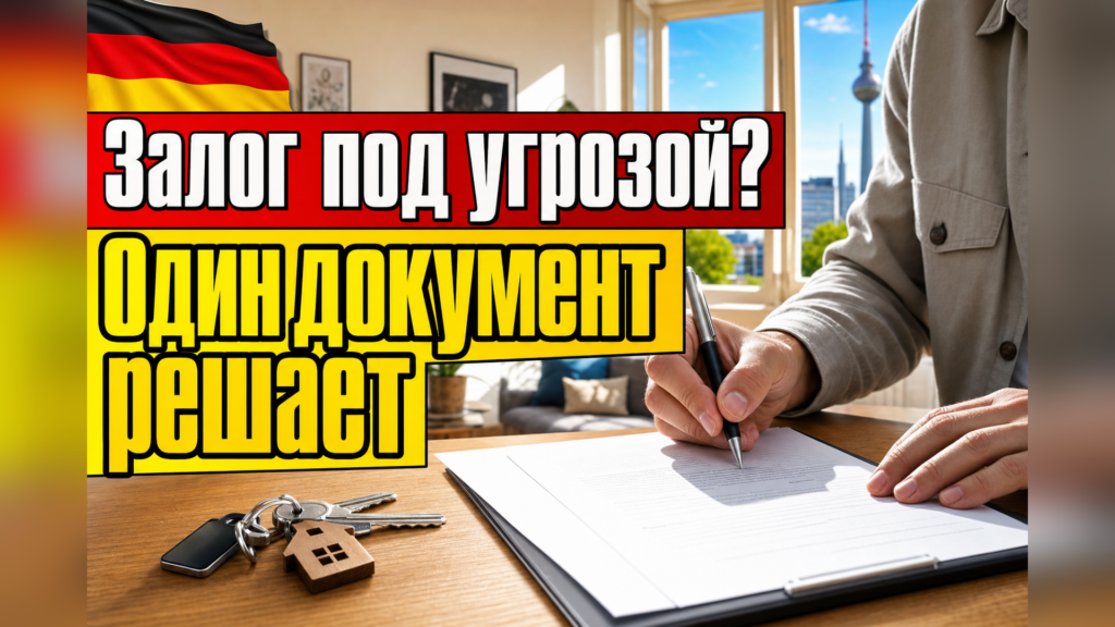 Übergabeprotokoll: как не потерять залог при переезде?