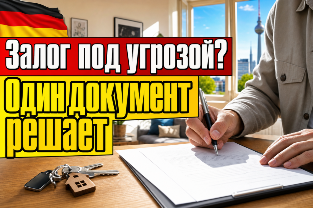 Übergabeprotokoll: как не потерять залог при переезде?