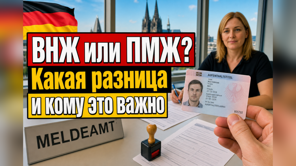 ВНЖ и ПМЖ в Германии: в чём разница и почему это важно?