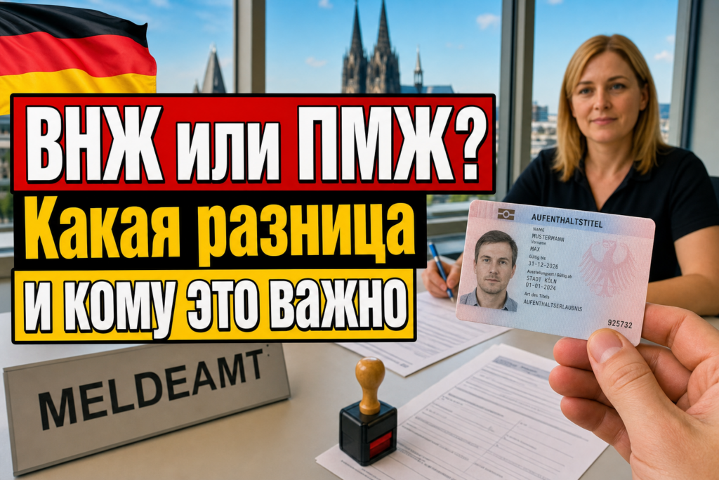 ВНЖ и ПМЖ в Германии: в чём разница и почему это важно?
