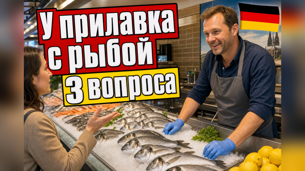 Что спросить у рыбного прилавка в Германии?