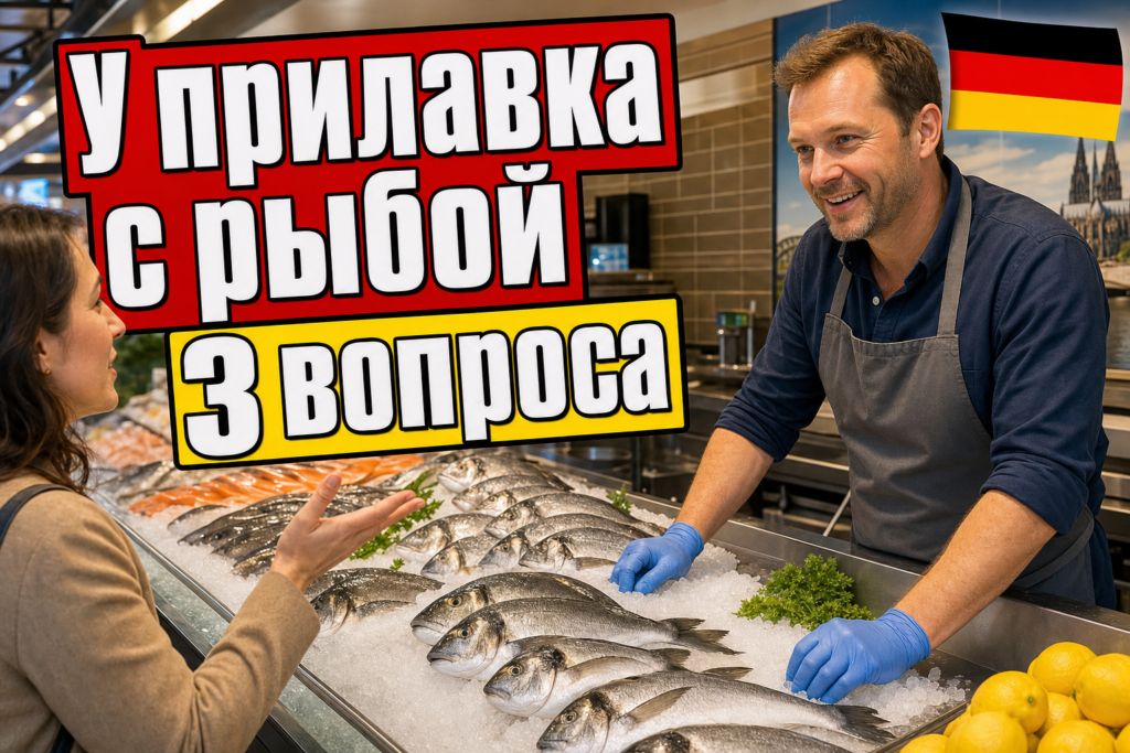 Что спросить у рыбного прилавка в Германии?
