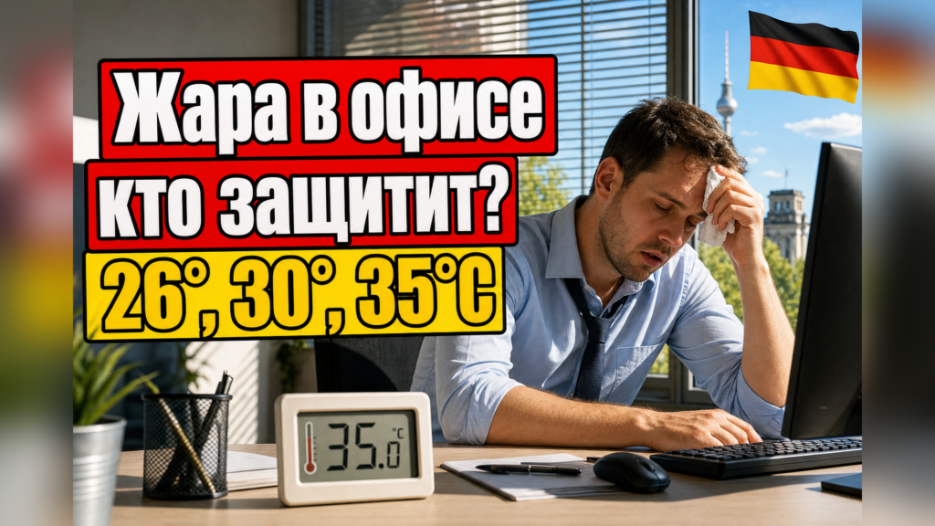 Жара на работе в Германии: какие права есть у сотрудника?