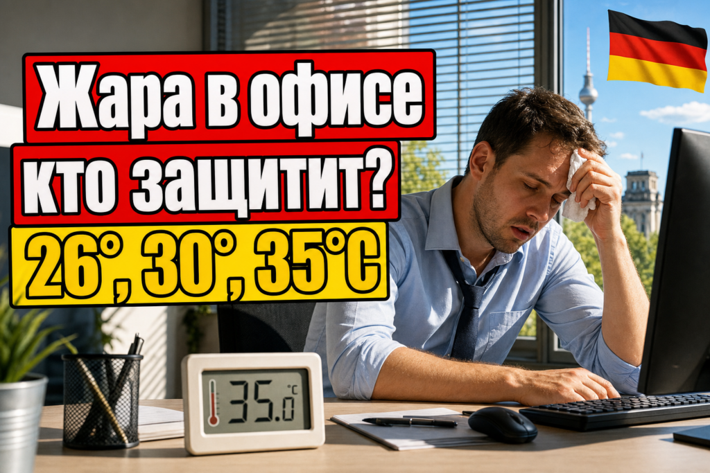 Жара на работе в Германии: какие права есть у сотрудника?
