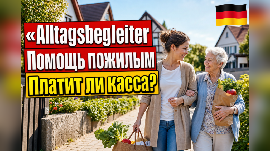 Как стать Alltagsbegleiter и получать оплату через Pflegekasse?