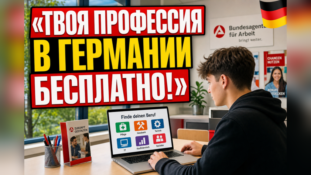 Как Arbeitsagentur помогает с поиском профессии в Германии?
