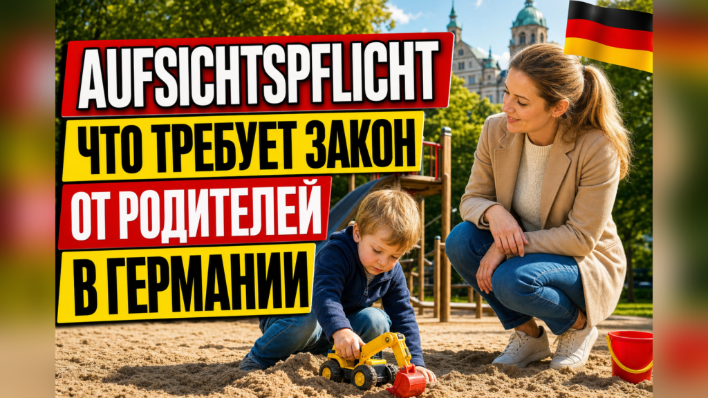 Aufsichtspflicht: что закон требует от родителей в Германии?