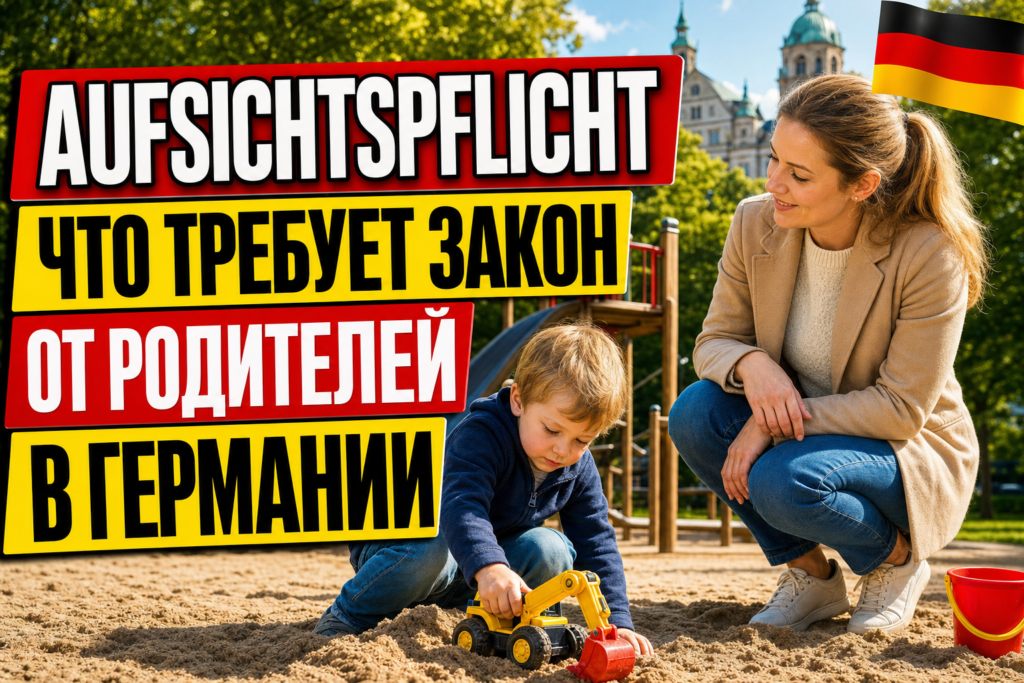 Aufsichtspflicht: что закон требует от родителей в Германии?