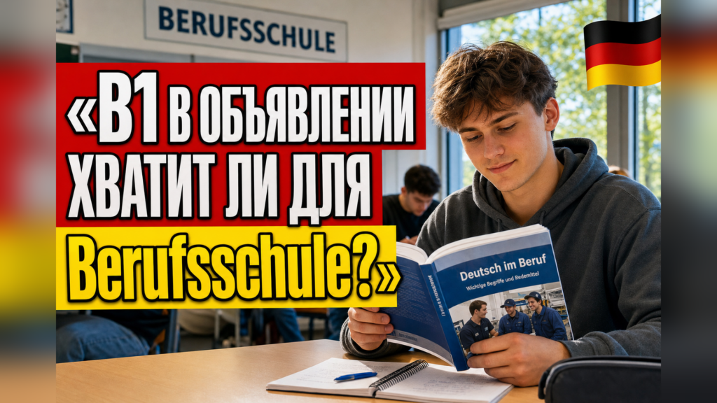 B1 для Ausbildung: хватит ли уровня доучиться?