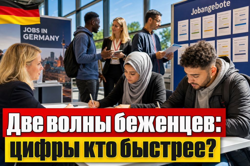 Беженцы 2015 и украинцы: кто быстрее выходит на работу?