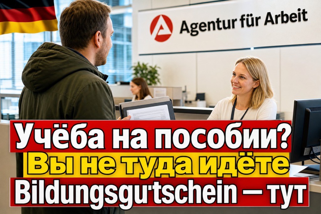 Кто теперь оплачивает обучение на пособии: Jobcenter или Agentur für Arbeit?