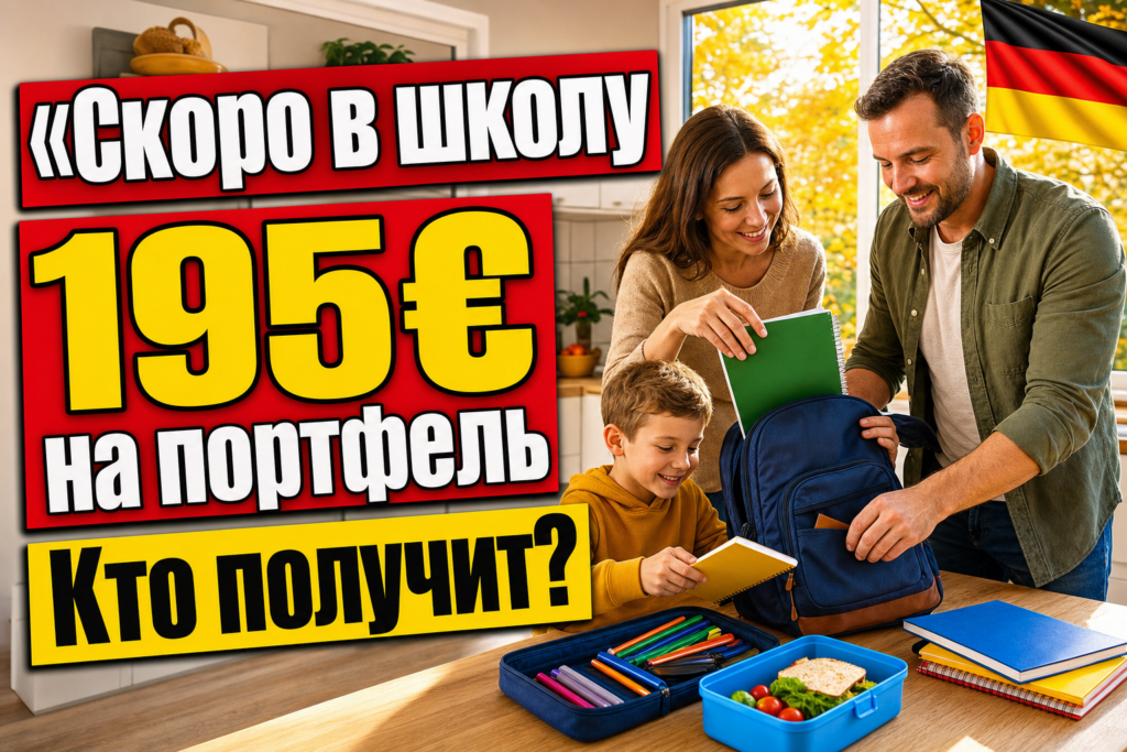 Bildungspaket: сколько государство платит за школу?