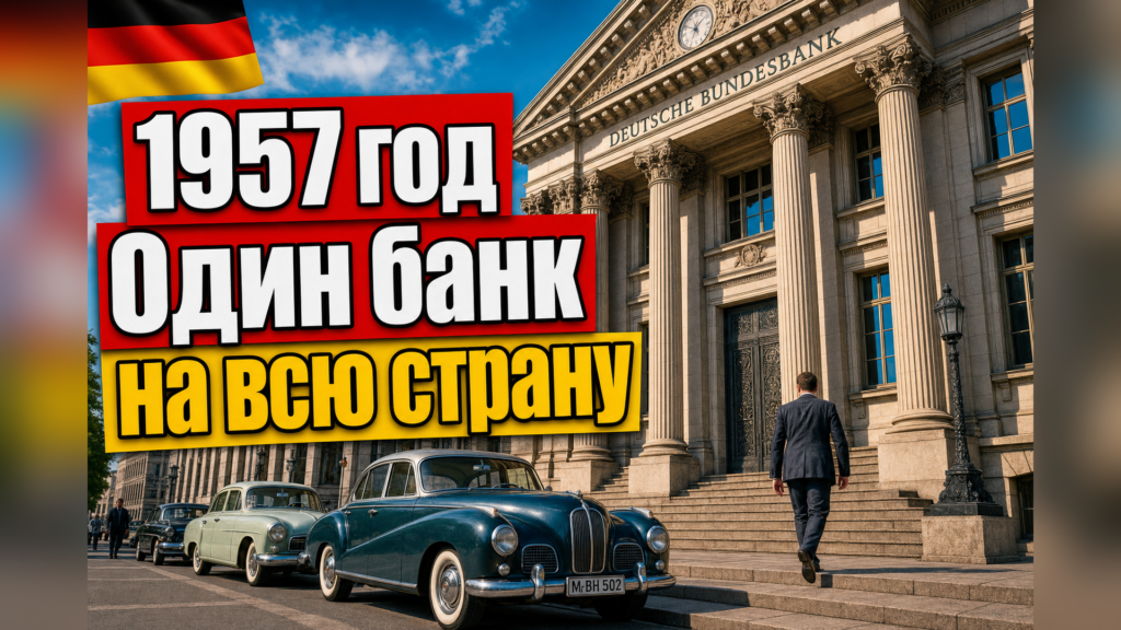 Как в Германии появился Bundesbank и при чём тут евро